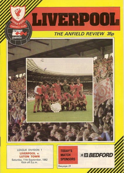 Liverpool FC v Luton Town FC